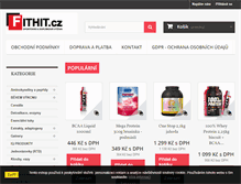 Tablet Screenshot of fithit.cz